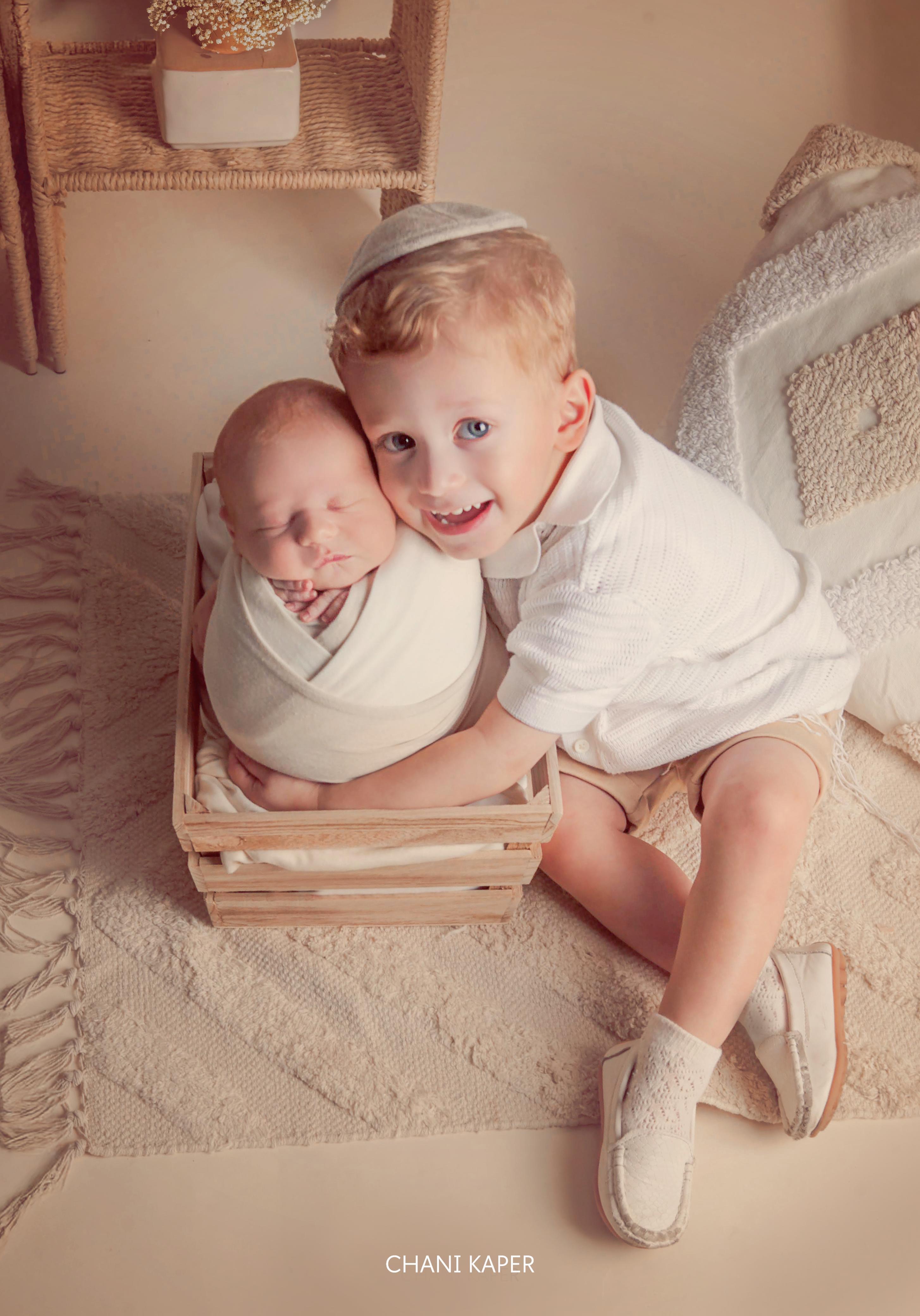 Boho chic newborn session