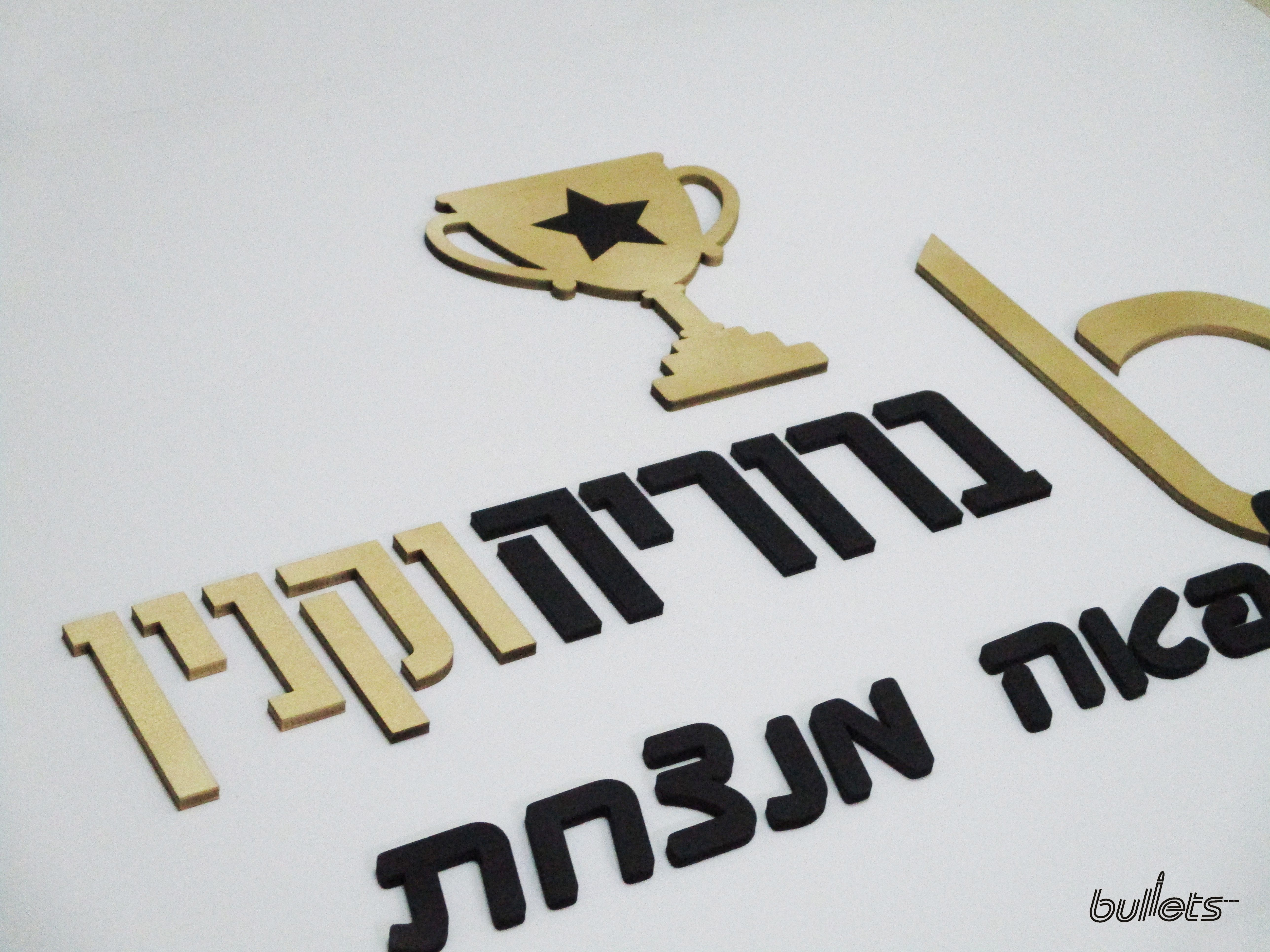 bullets חיתוך בעץ לוגו פאנית לתליה על הקיר 11(2).jpg