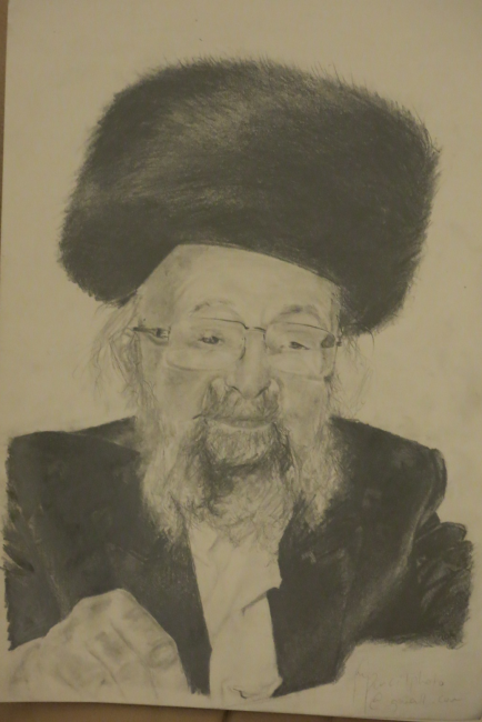 Goldberg - A4 pencil drawing