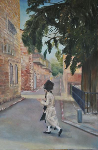 IN JERUZALEM SREETS 
80*1.20 M