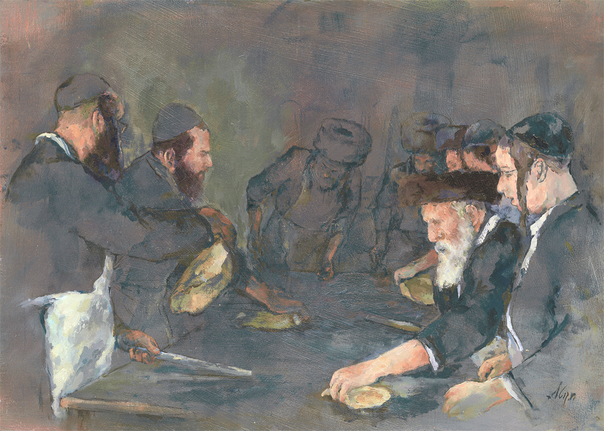 Matzah Baking On Erev Pesach