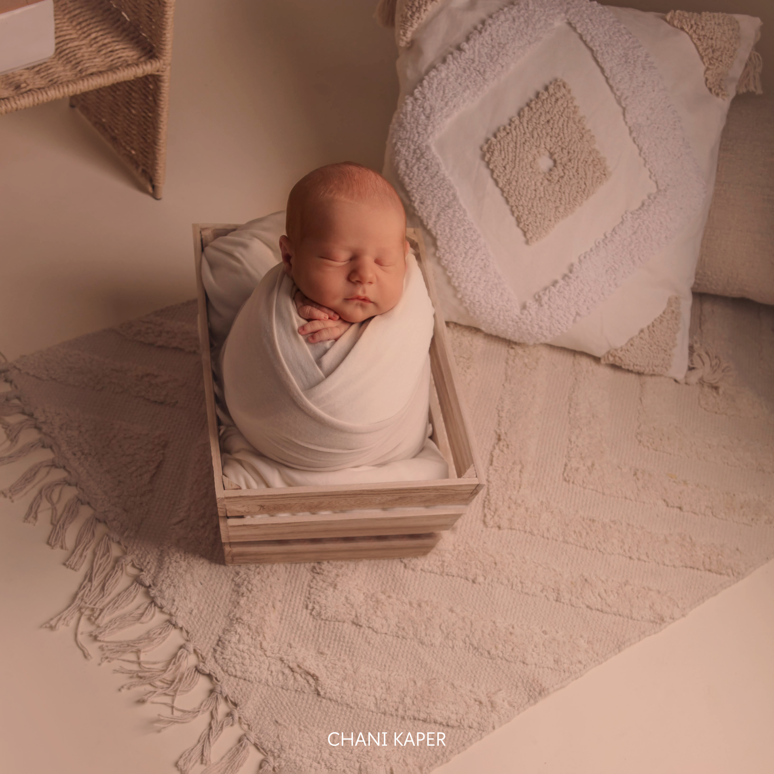 Newborn boho chic style