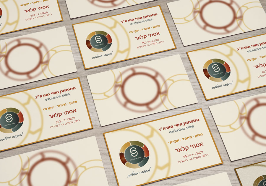 Perspective Business Cards MockUp