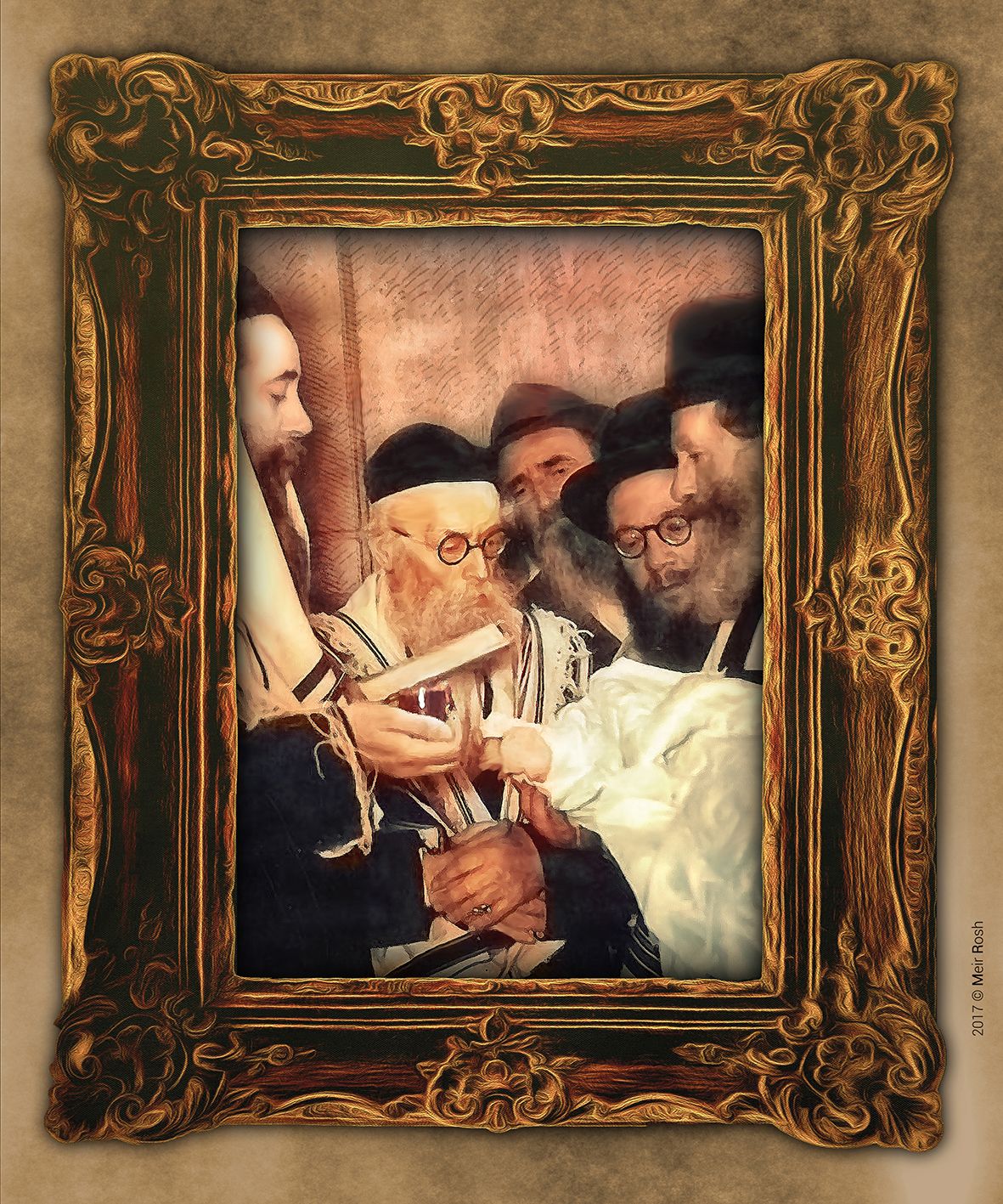 Photoshop Art החזון איש_result