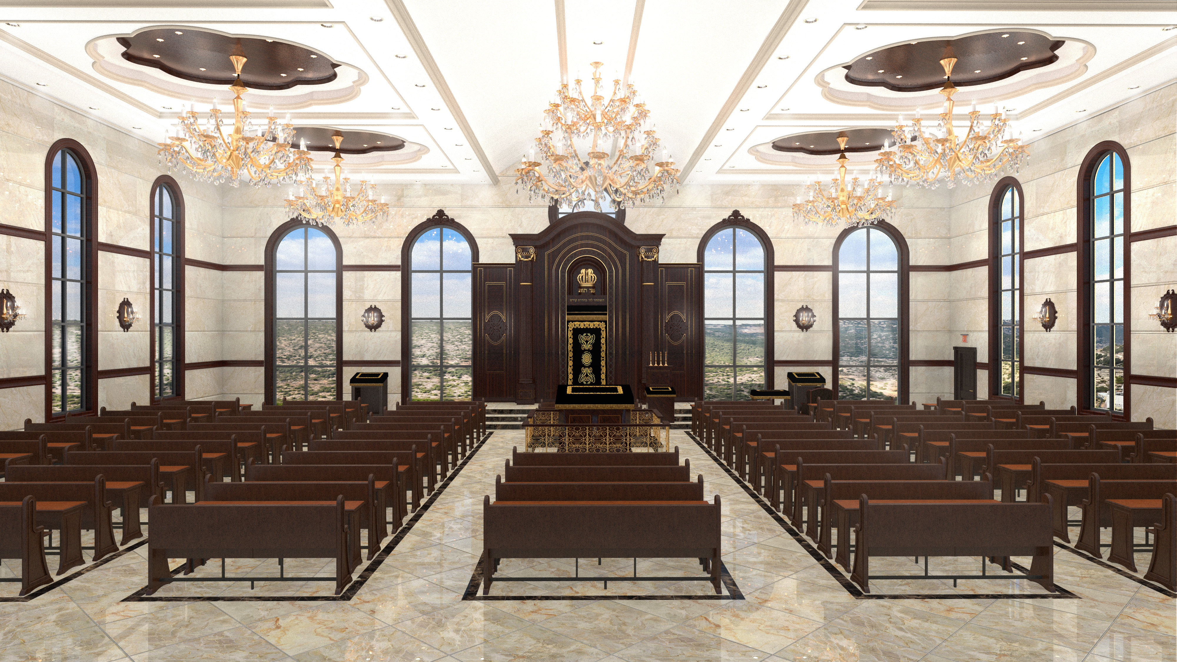 Slonim_Shul_Center_View