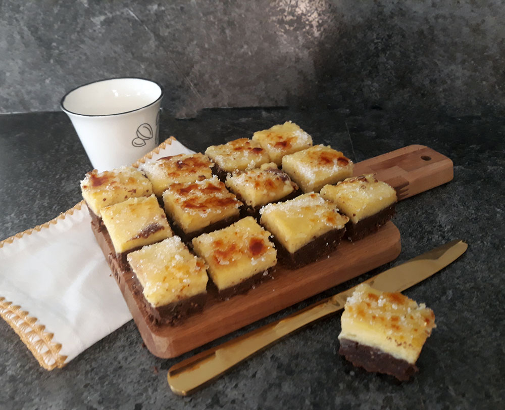 20200403 125741 - בראוניז קרם פודינג