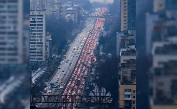 פקקים בקייב