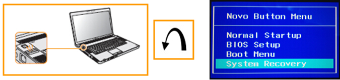 אפשר שחזור מערכת