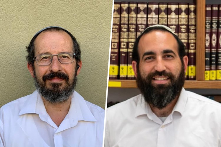הרב שחר בוצחק והרב עדי פלח