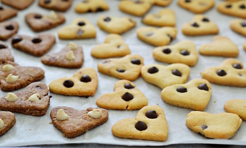 עוגיות פריכות עם שוקולד צ'יפס