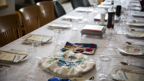  שולחן ליל הסדר