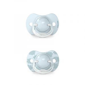 זוג מוצצים 0-6 Sx pro פיזיולוגי כחול