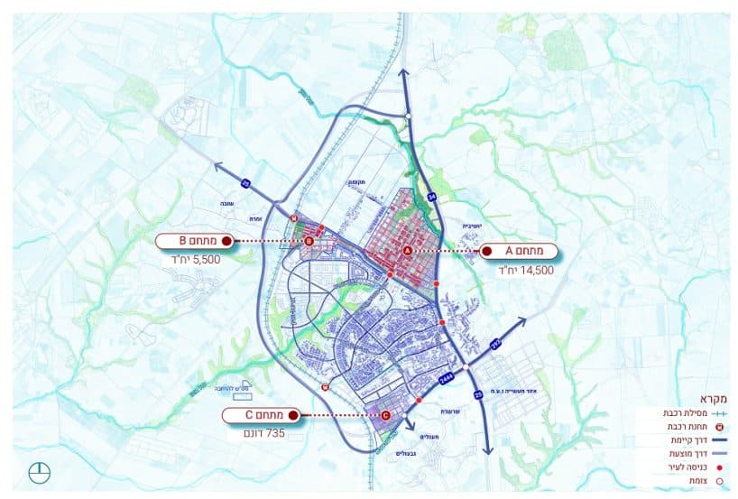 נתיבות // הדמיה: דרמן-ורבקל אדריכלים