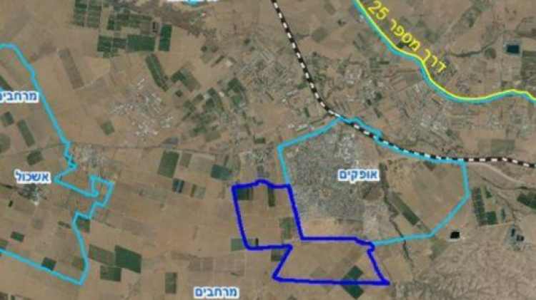 ההרחבה המתוכננת לאופקים בדרום מערב העיר (יסקי מור סיון אדריכלים ומתכנני ערים)