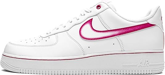 Nike Womens WMNS Air Force 1 '07 DD9683 100 Airbrush - Pink - Size 6.5W