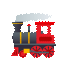 emoji  | קטר | Joypixels | Animation GIF 64x64 | locomotive
