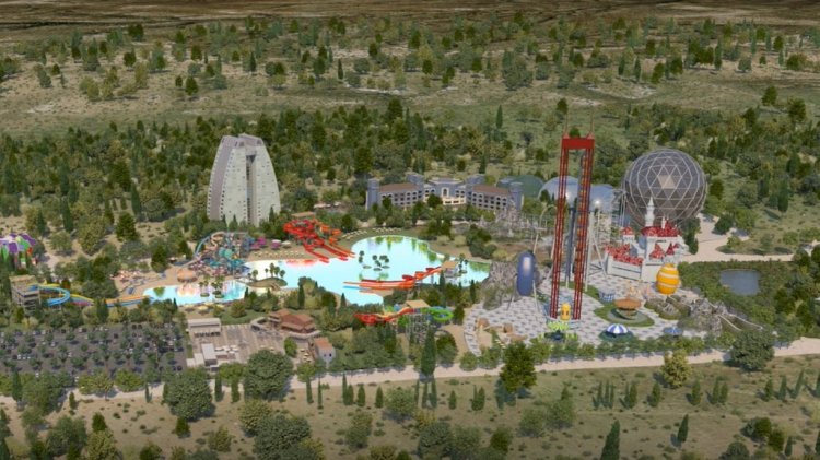 הדמיית הפארק המתוכנן (נגב פארק)